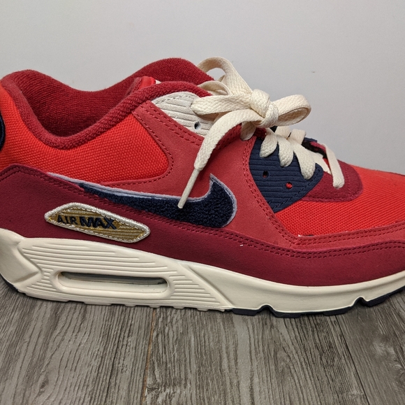 Nike Air Max 90 "Varsity Pack" Chenille Swoosh - Picture 3 of 8